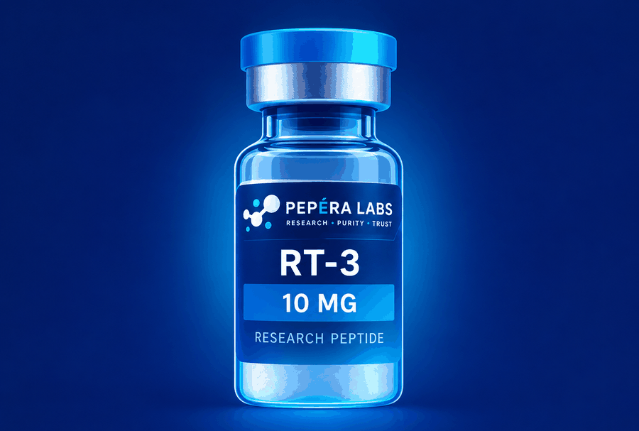 RT-3 10 mg research peptide vial